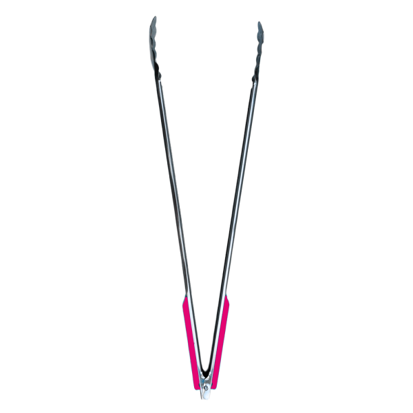 Dax 55cm XL Long Braai Tong – Cherry Pink