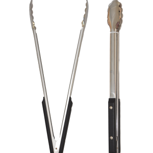 Dax 40cm Original Clamshell Braai Tong - Black