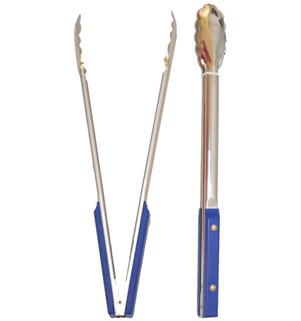 Dax 40cm Original Clamshell Braai Tong - Navy Blue