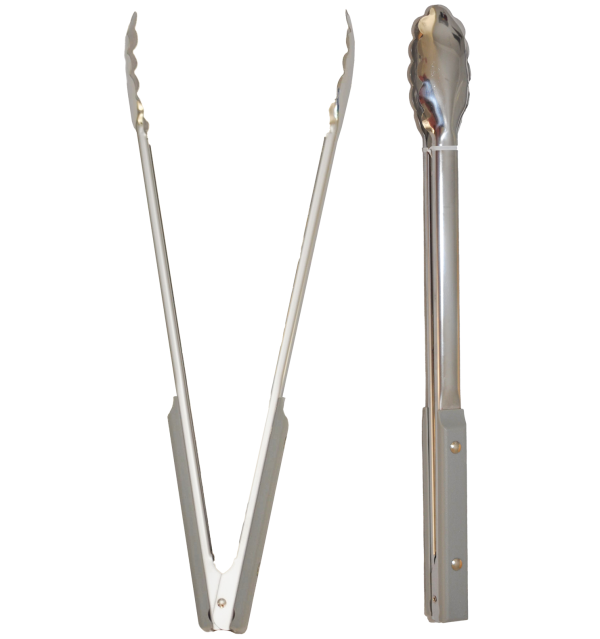 Dax 40cm Original Clamshell Braai Tong - Grey